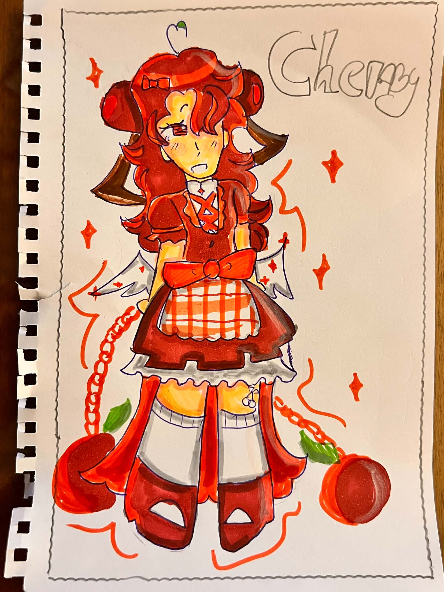 Cherry: la mia Original Character nata da una semplice challenge creativa